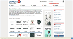 Desktop Screenshot of cyprusboutiques.com